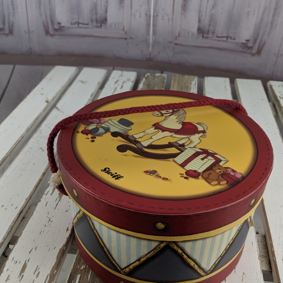 Steiff bear charly 113246 9″ box drum 23 cm brown - Picture 5 of 6